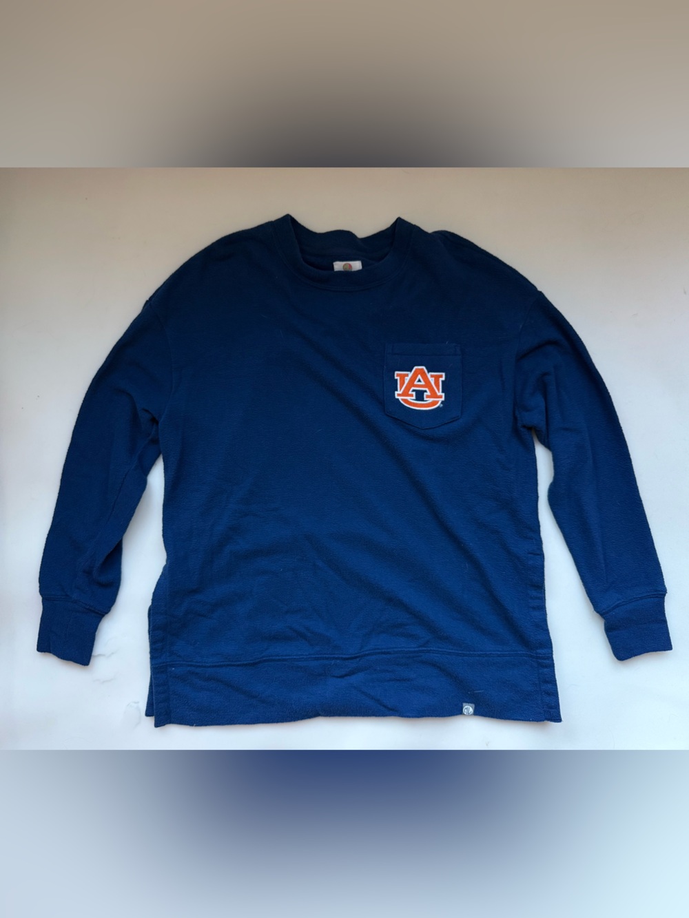 Marleylilly Auburn University Navy Long Sleeve Shirt Size Small/Medium